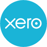 Round Blue Xero Logo